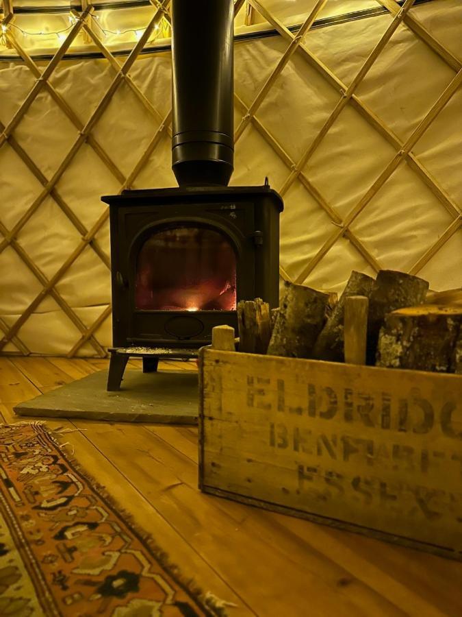 Bracken Yurt At Walnut Farm Glamping Hotel Netherbury Eksteriør billede